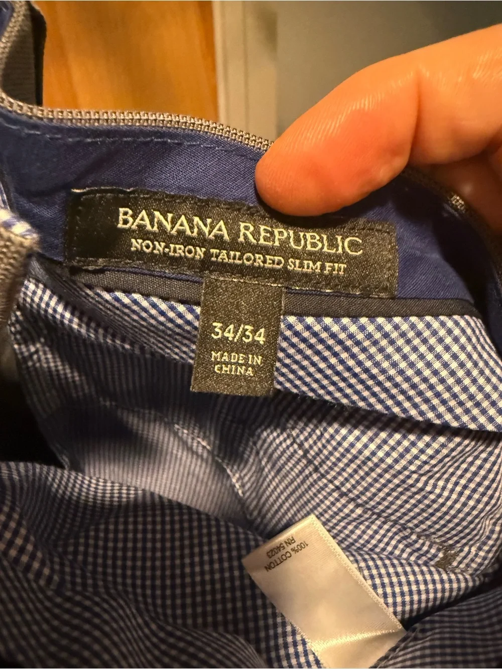 Banana Republic Men's Light Gray Dress Pants